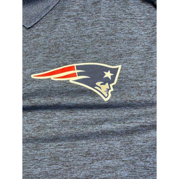 New England Patriots Men Blue XL Super Bowl LII Polo Shirt NFL Pro Line Fanatics - Picture 7 of 10